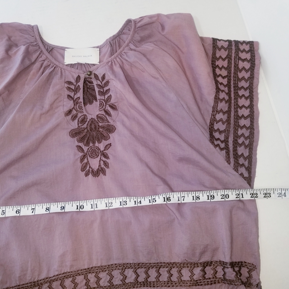 NEW Brochu Walker | Embroidery Boho Top,‎ size P - Picture 10 of 10
